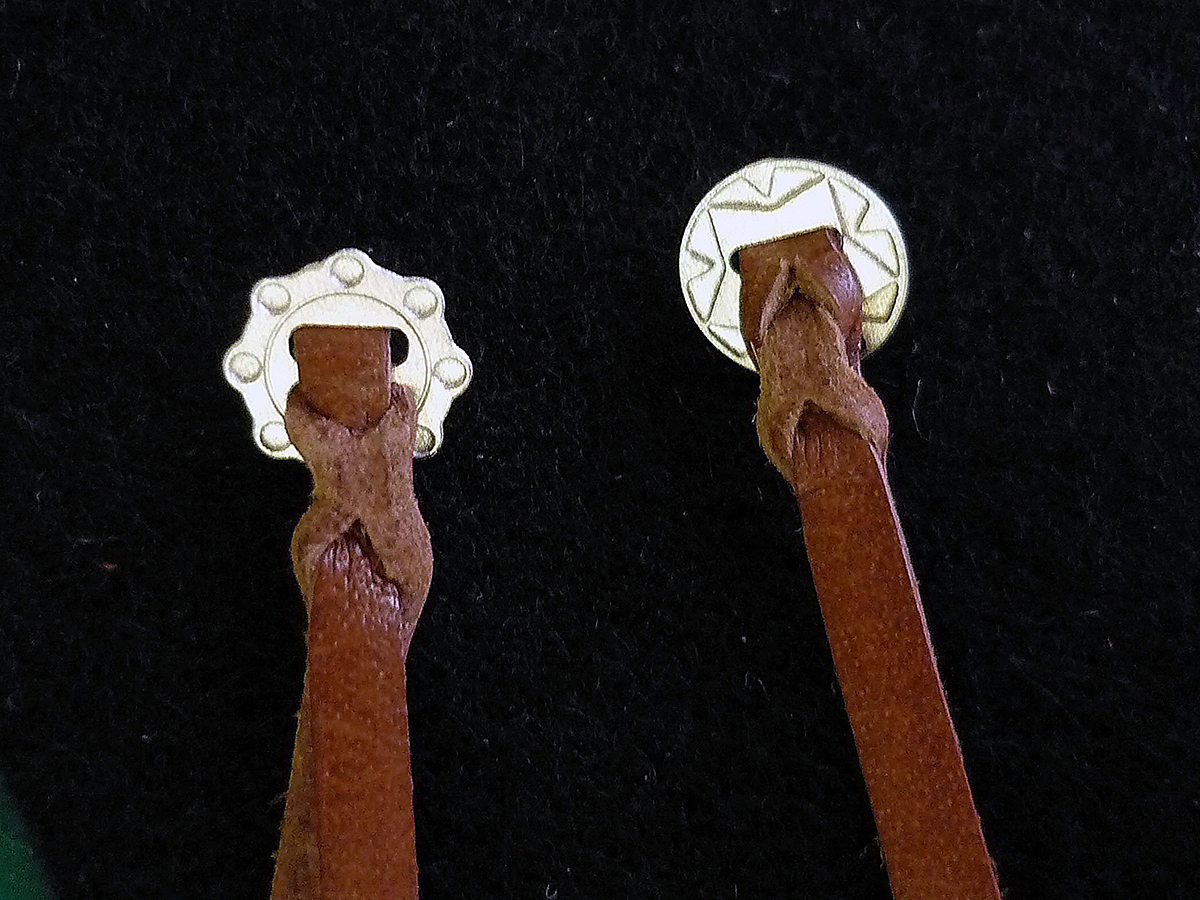 1/6 scale slotted conchos
